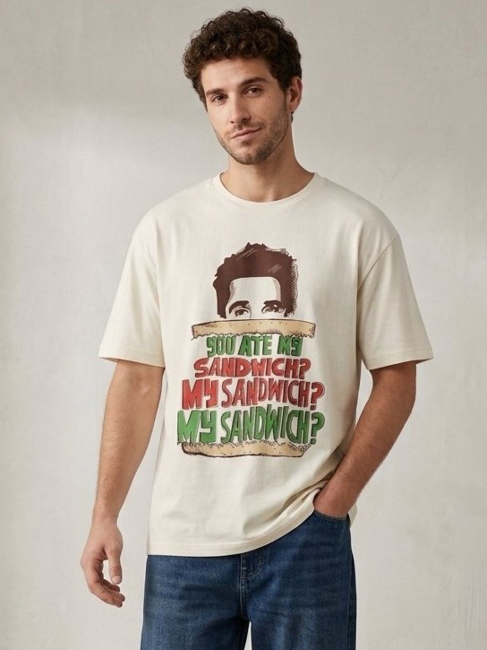 The Souled Store • Friends My Sandwich Ross Tee Shirt